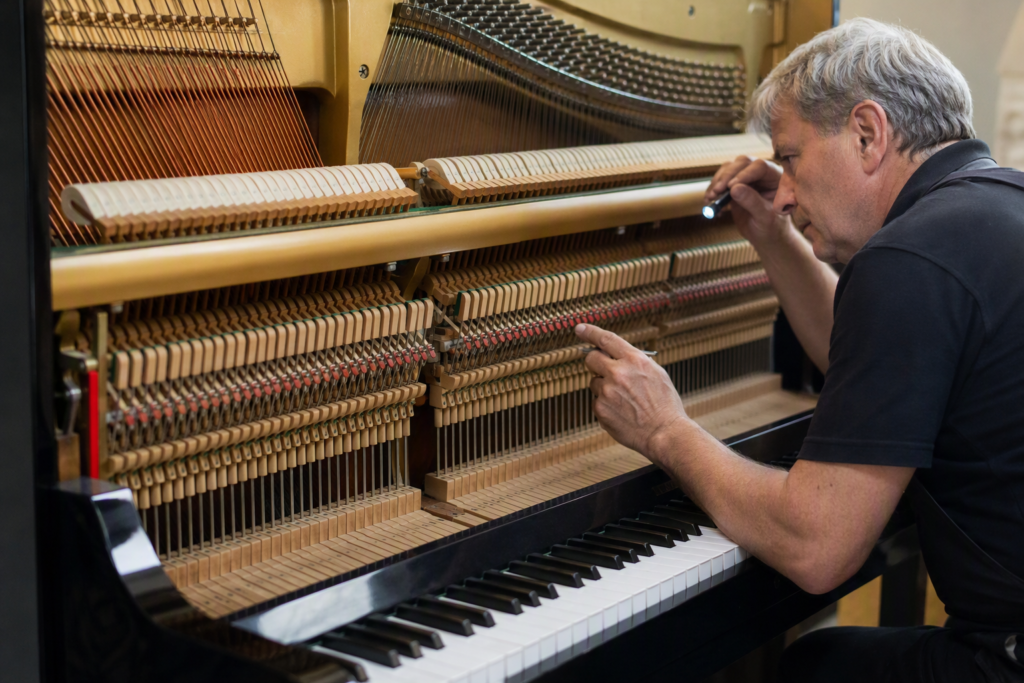 avaliação técnica de piano usado em São Paulo